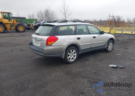 2007 Subaru Outback 2.5I из США, поврежденный, VIN 4S4BP61C076307669